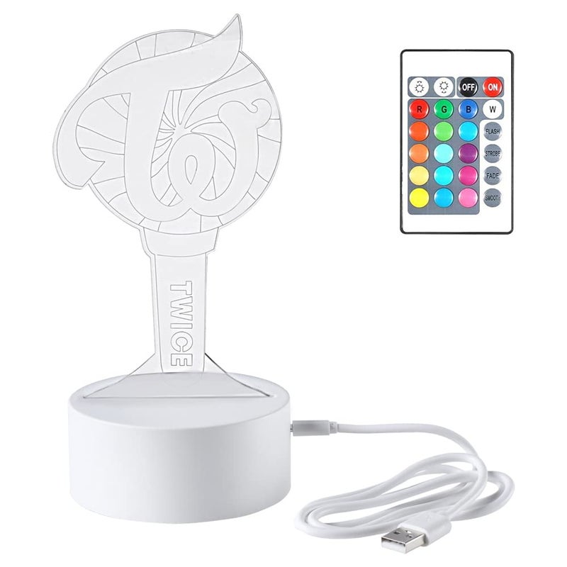 YXST YX&ST مرتين 16 ألوان ضوء ليلي LED مع جهاز تحكم عن بعد USB ديكور منزلي للغرفة - Image 1